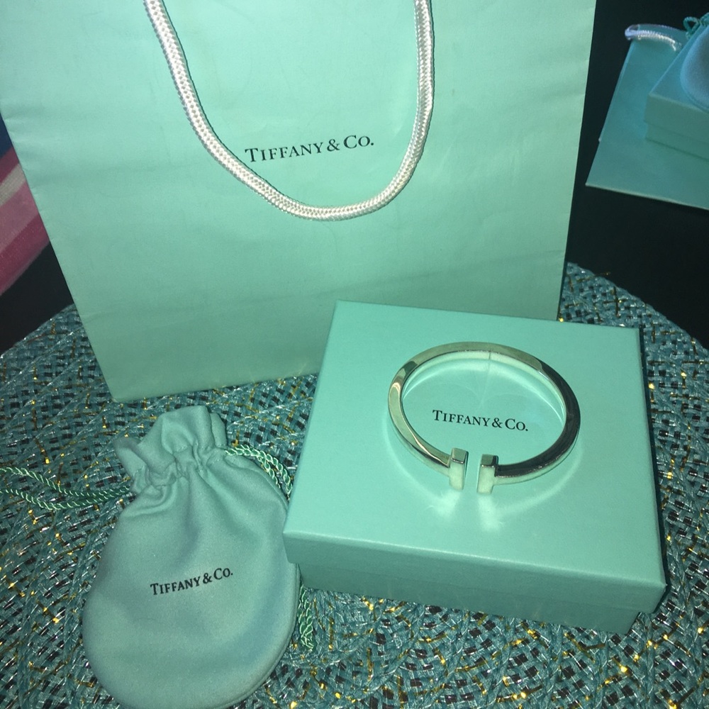 Tiffany T Square Bracelet in 925 Sterling Silver